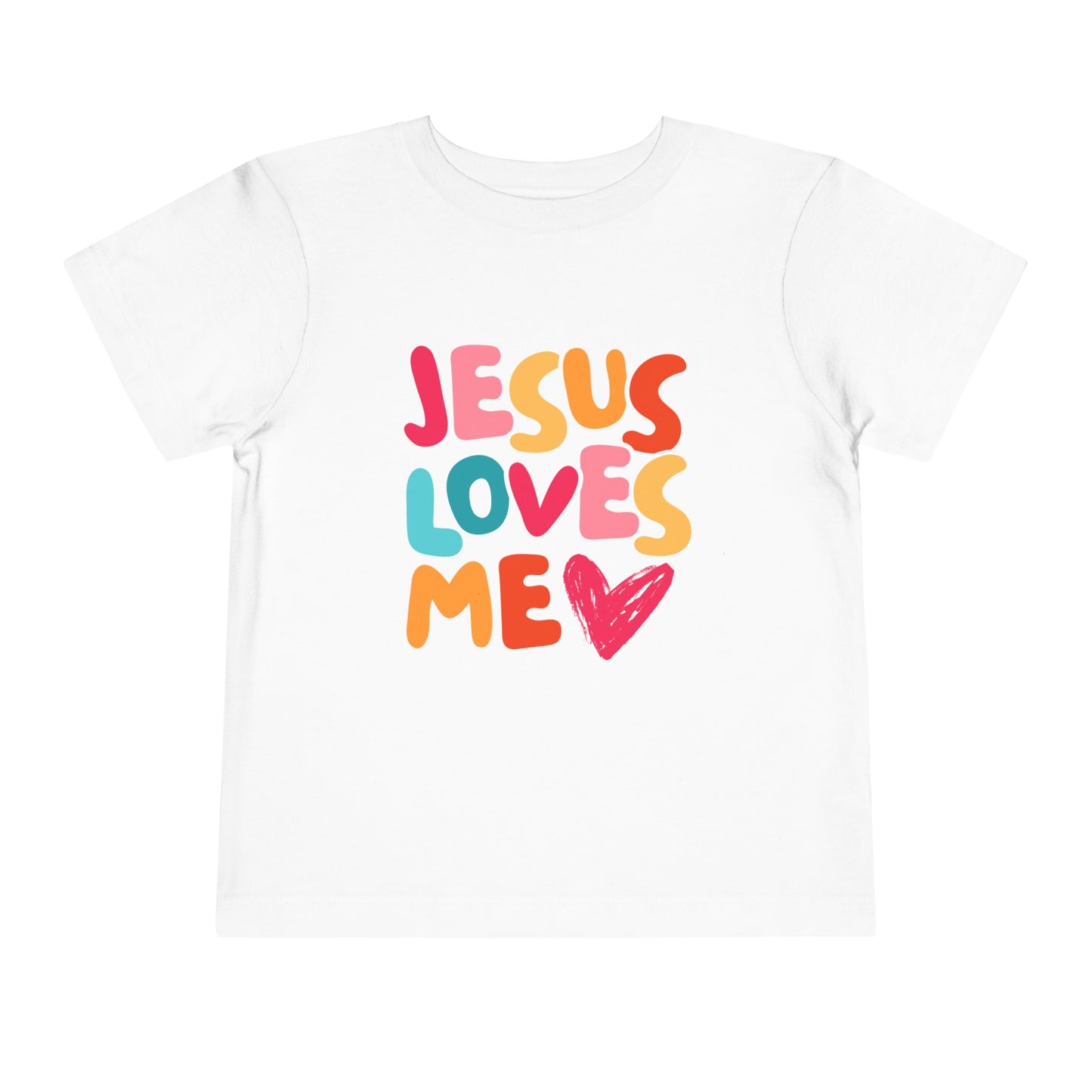 Toddler Jesus Loves Me Tee